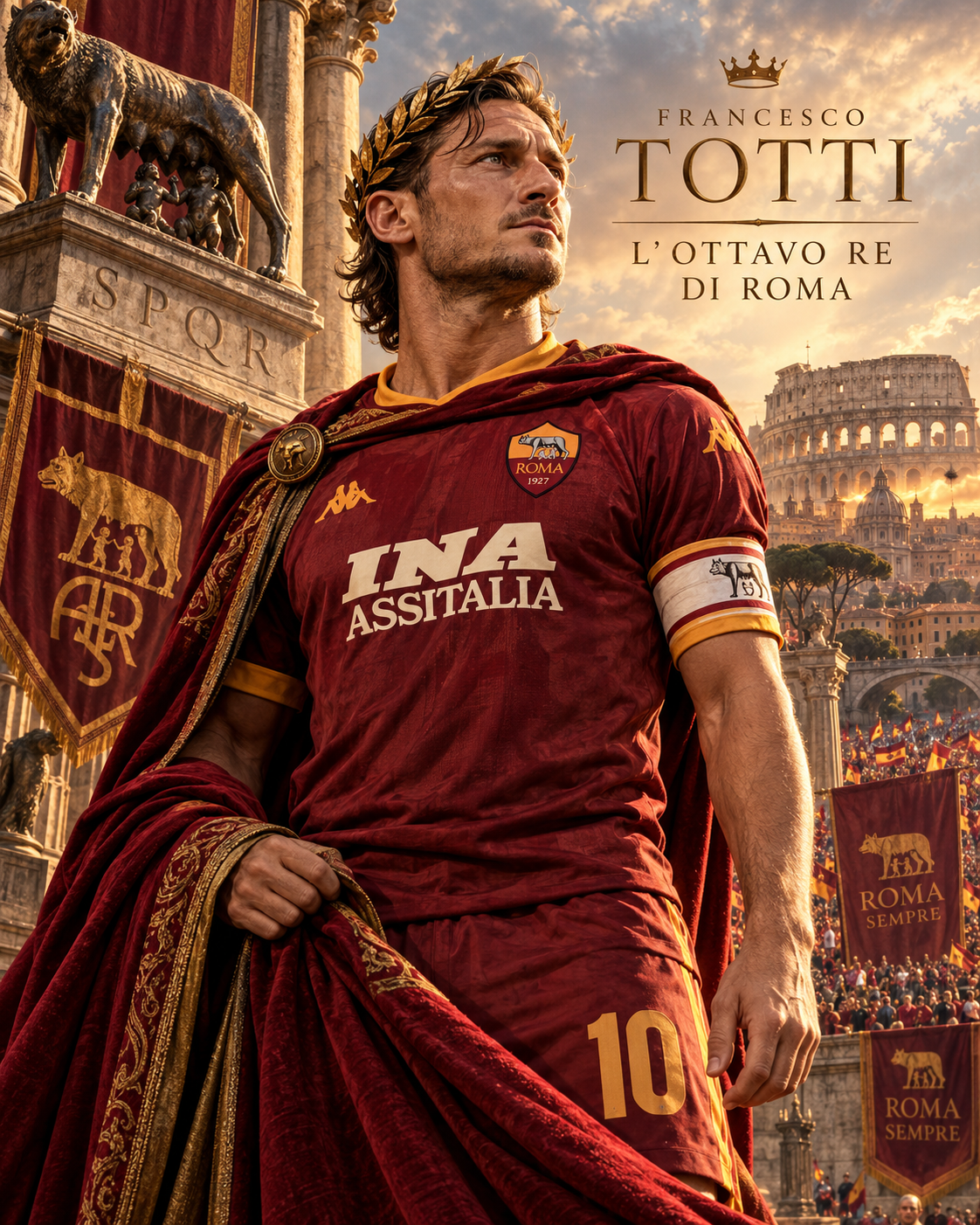 Francesco Totti: Raja ke 8 Roma