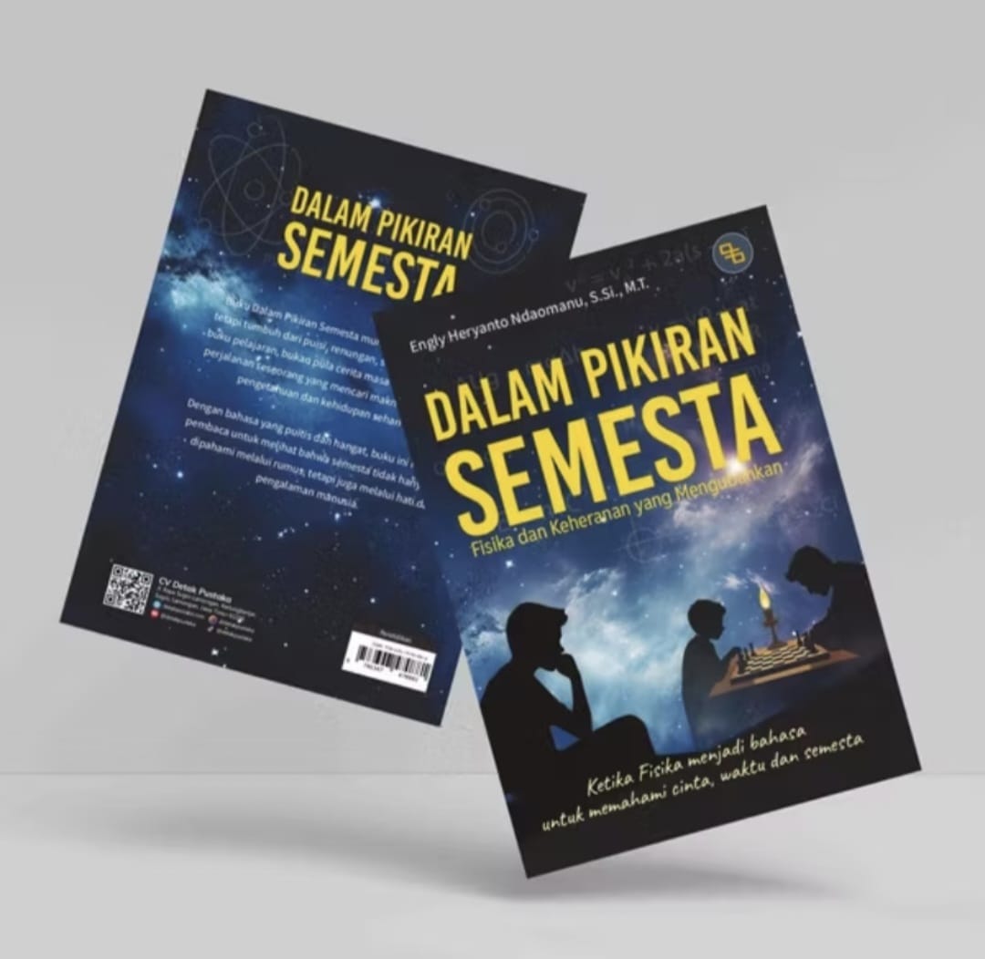 Sampul buku Dalam Pikiran Semesta: Fisika dan Keheranan yang Mengubahkan
