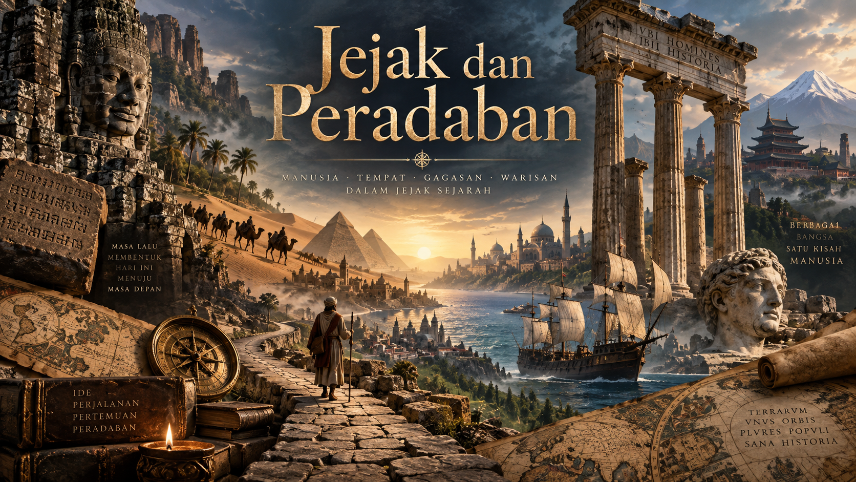 Sampul serial Jejak Peradaban